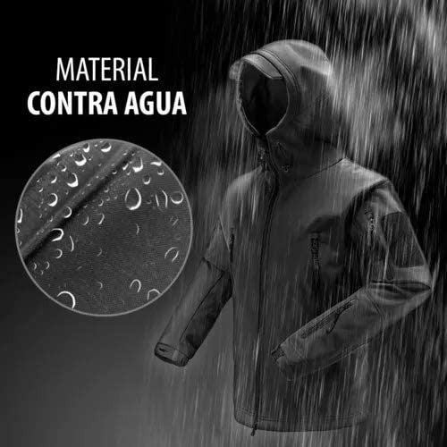Chamarra Táctica Militar Neopreno Térmica Repelente Al Agua