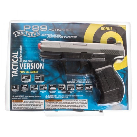 Pistola Walther P99 Kit 6mm 250fps Resorte UMAREX