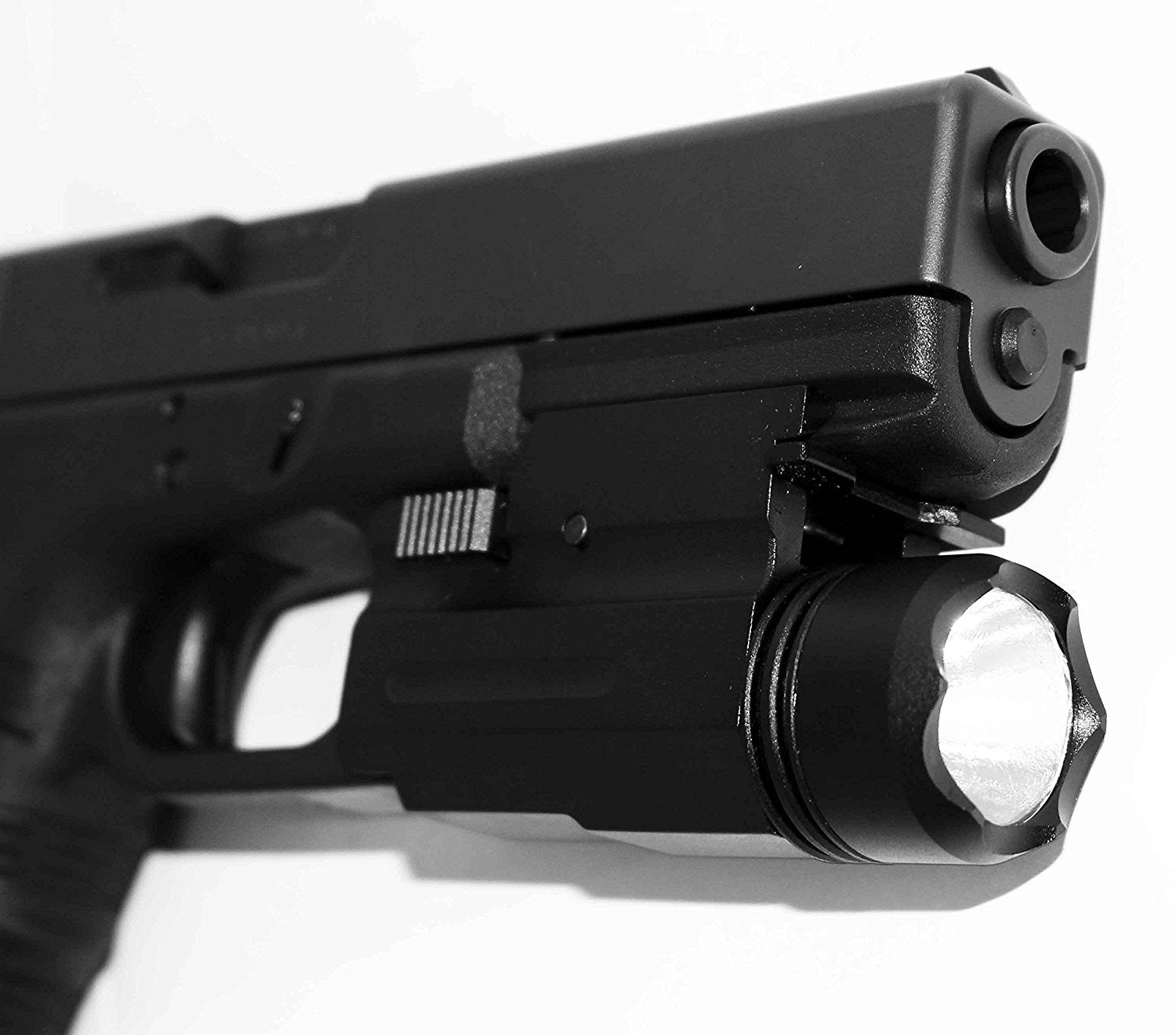 Linterna Tactica Para Pistola Lampara Arma Rifle Recargable