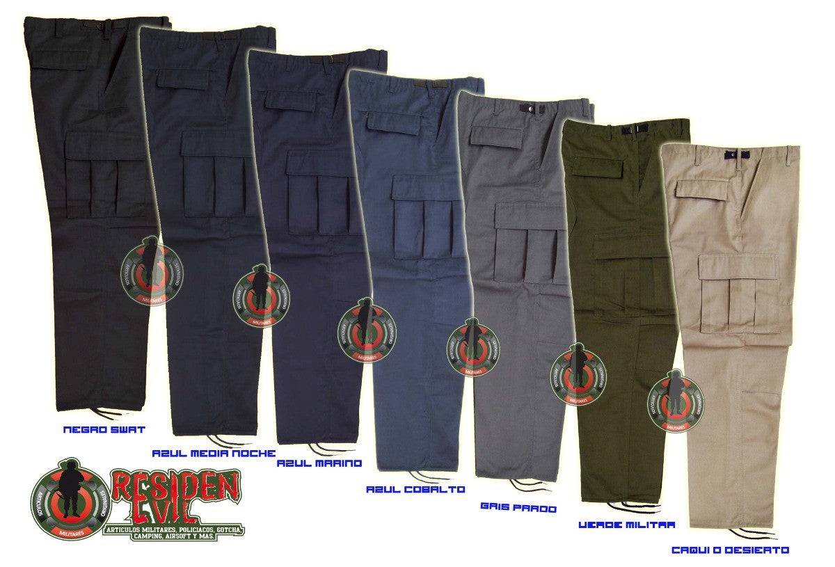 Pantalón Othan Táctico Colores Lisos Policiaco Militar