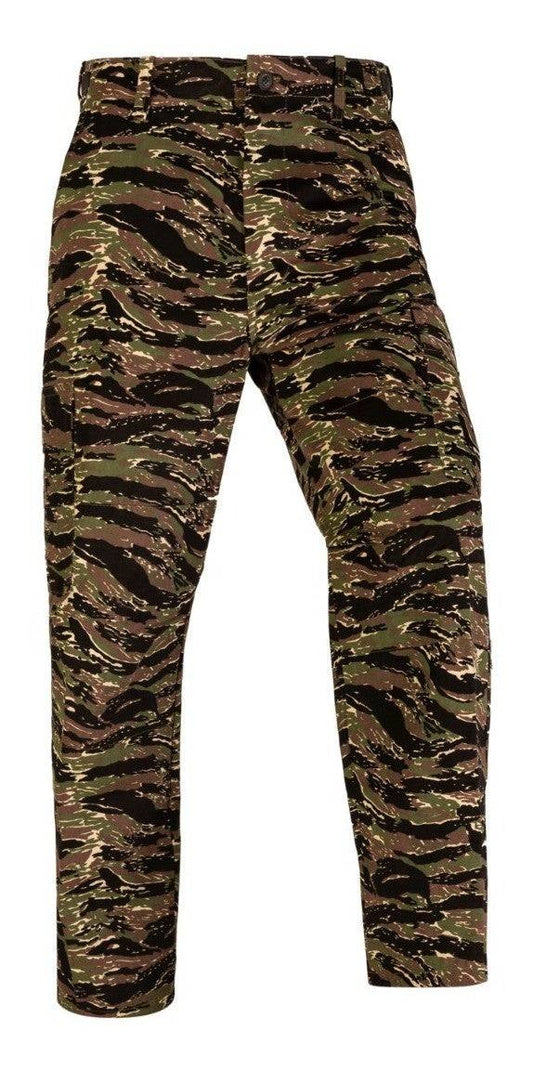 Pantalón Camuflajeado Militar Tigre Verde