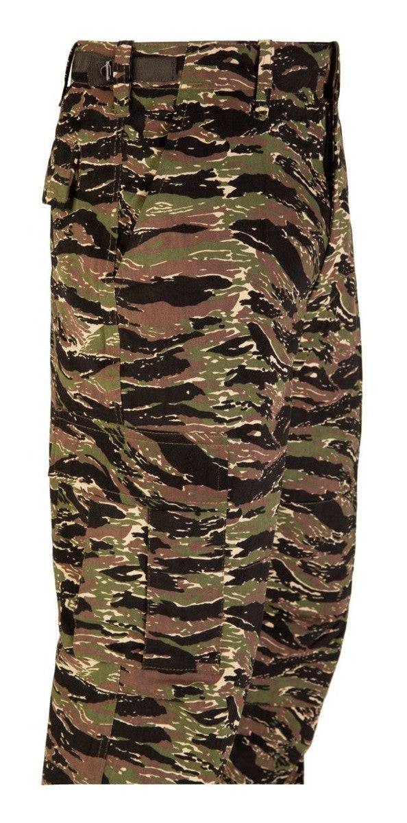 Pantalón Camuflajeado Militar Tigre Verde