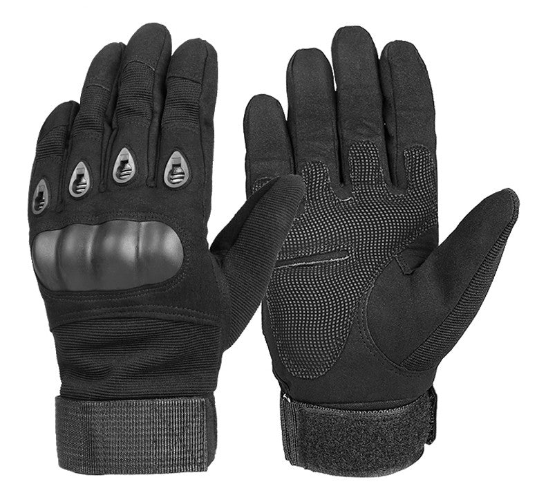 Guantes De Moto Tácticos Militares Dedo Nudillo Refor Unisex