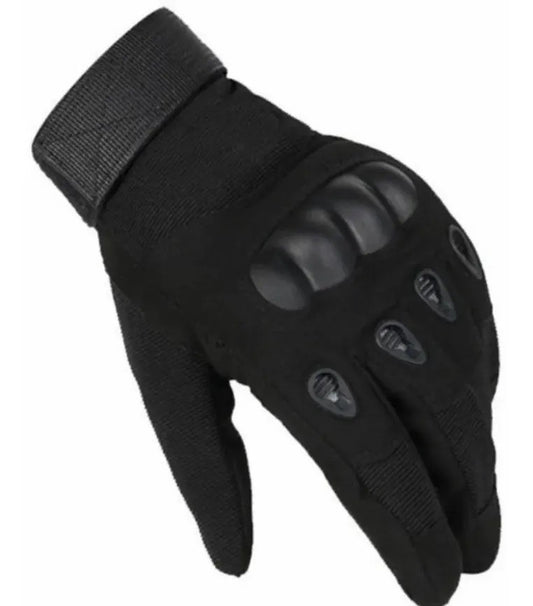 Guantes De Moto Tácticos Militares Dedo Nudillo Refor Unisex