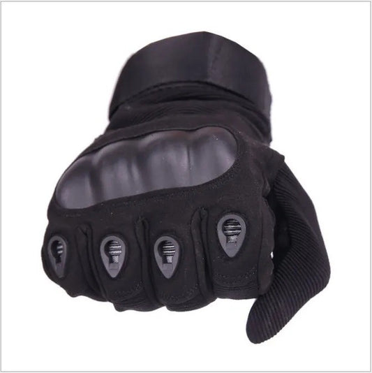Guantes De Moto Tácticos Militares Dedo Nudillo Refor Unisex