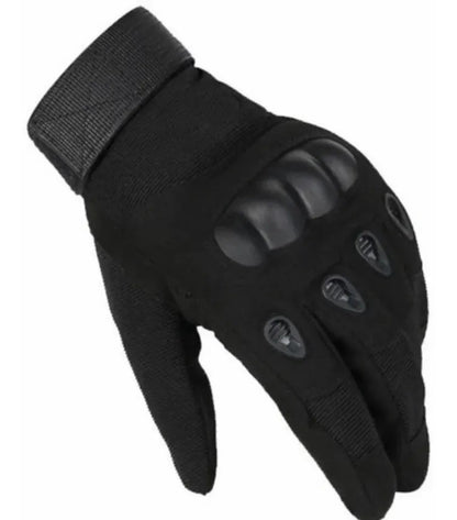 Guantes De Moto Tácticos Militares Dedo Nudillo Refor Unisex