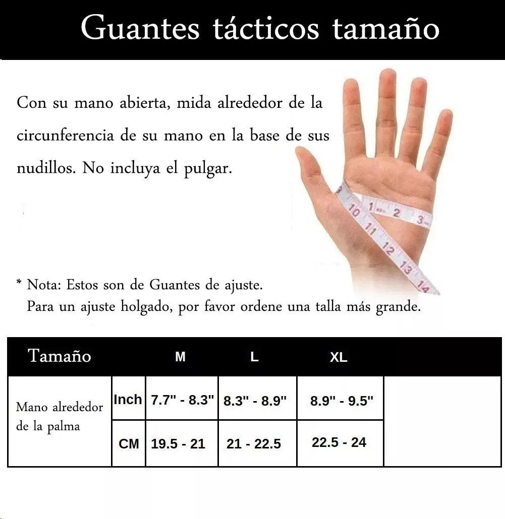 Guantes Tacticos para Deportes Exteriores