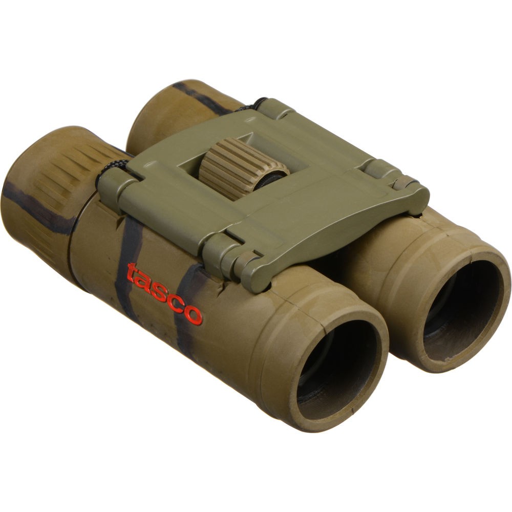 Binoculares compactos Tasco 8x21 Essentials (camuflaje marrón)