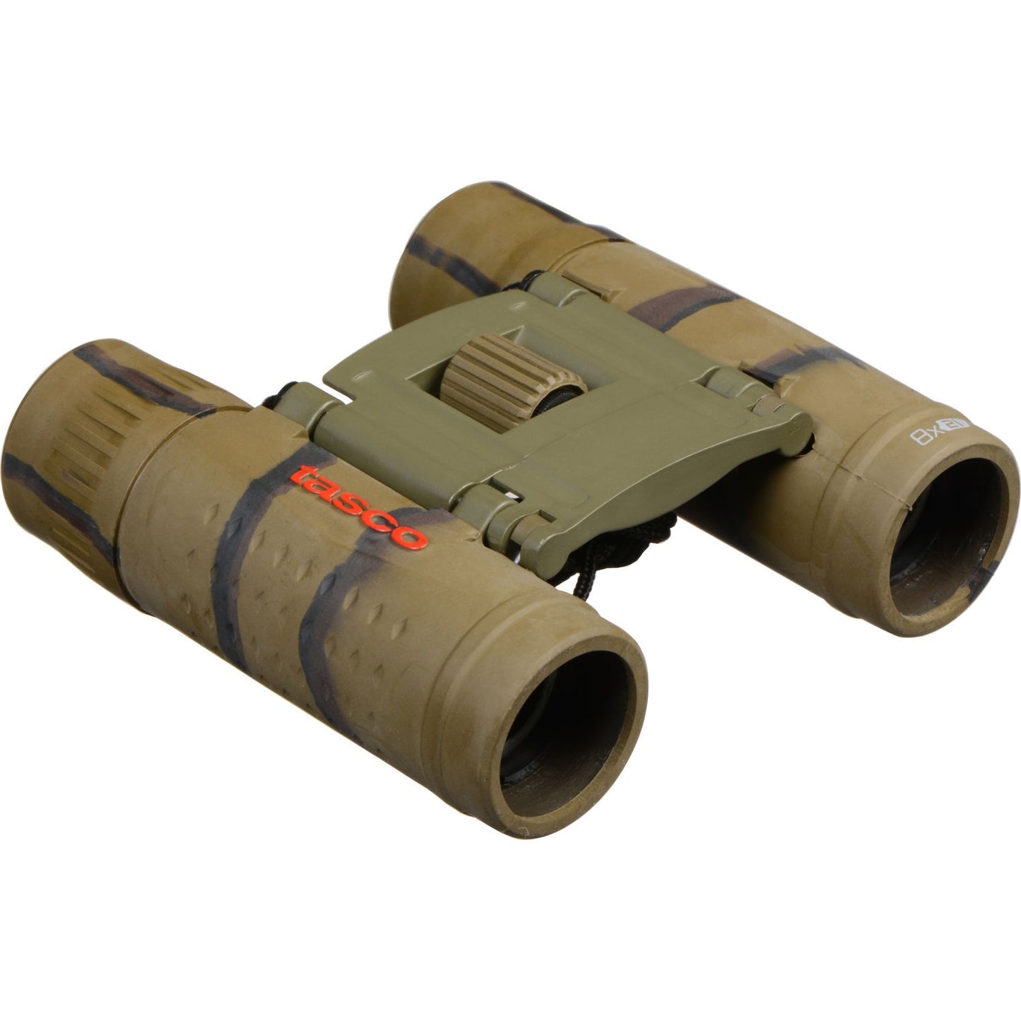 Binoculares compactos Tasco 8x21 Essentials (camuflaje marrón)