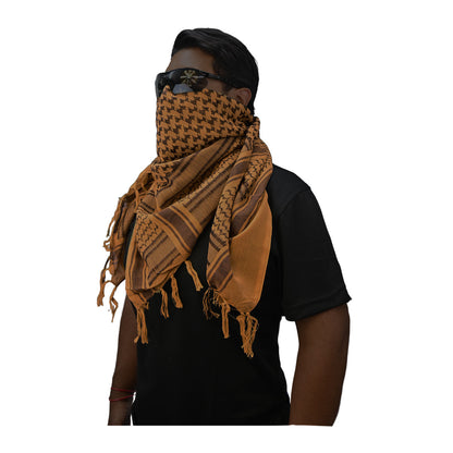 Bufanda Palestina Shemagh Turbante Árabe Residen Evil Militaría