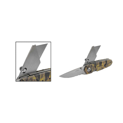 Navaja Multiherramienta con Cutter de Bloqueo con Dureza 48/52 Marca Wallis Wallis