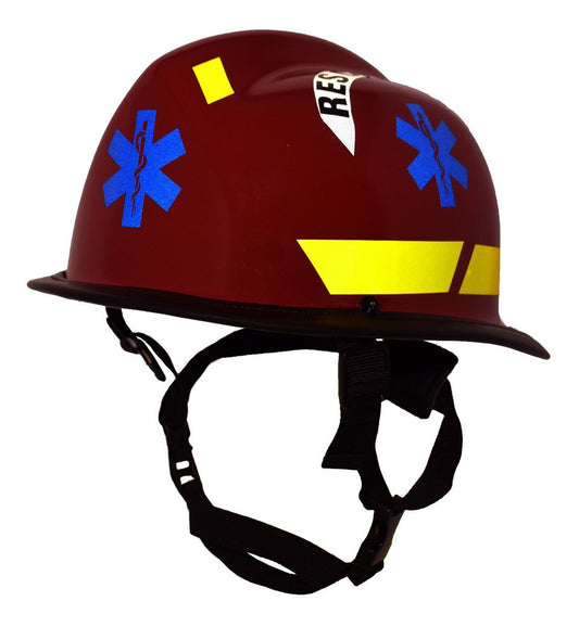 Casco Rescatista Paramédico Cruz Roja Alto Impacto