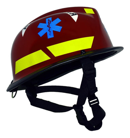 Casco Rescatista Paramédico Cruz Roja Alto Impacto