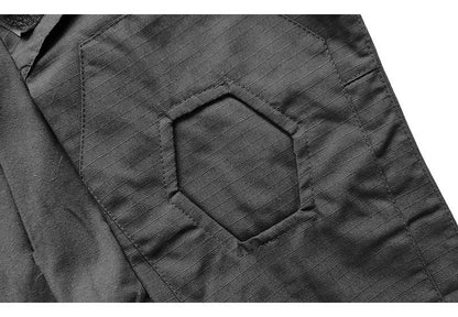 Playera De Combate Táctica Rápida Militar Camisa Porta parche