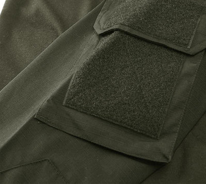 Playera De Combate Táctica Rápida Militar Camisa Porta parche