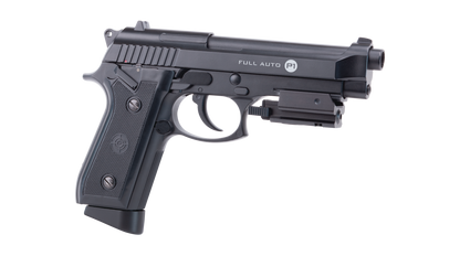 Pistola de aire Crosman P1 Automática Blowback Mira Laser 400fps Crosman