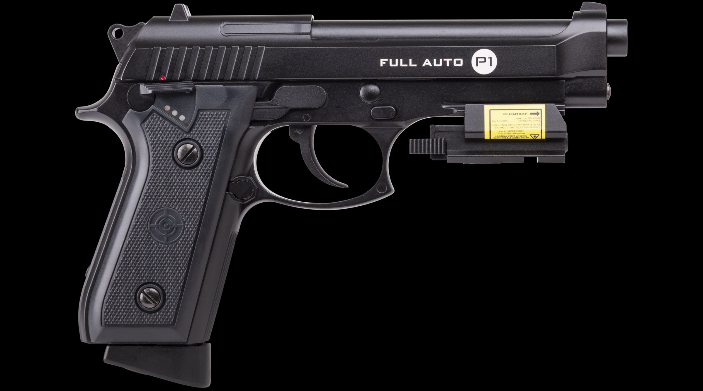 Pistola de aire Crosman P1 Automática Blowback Mira Laser 400fps