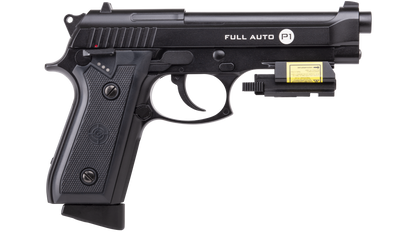 Pistola de aire Crosman P1 Automática Blowback Mira Laser 400fps Crosman