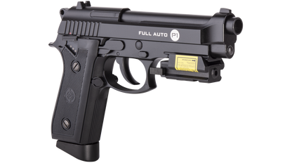 Pistola de aire Crosman P1 Automática Blowback Mira Laser 400fps Crosman