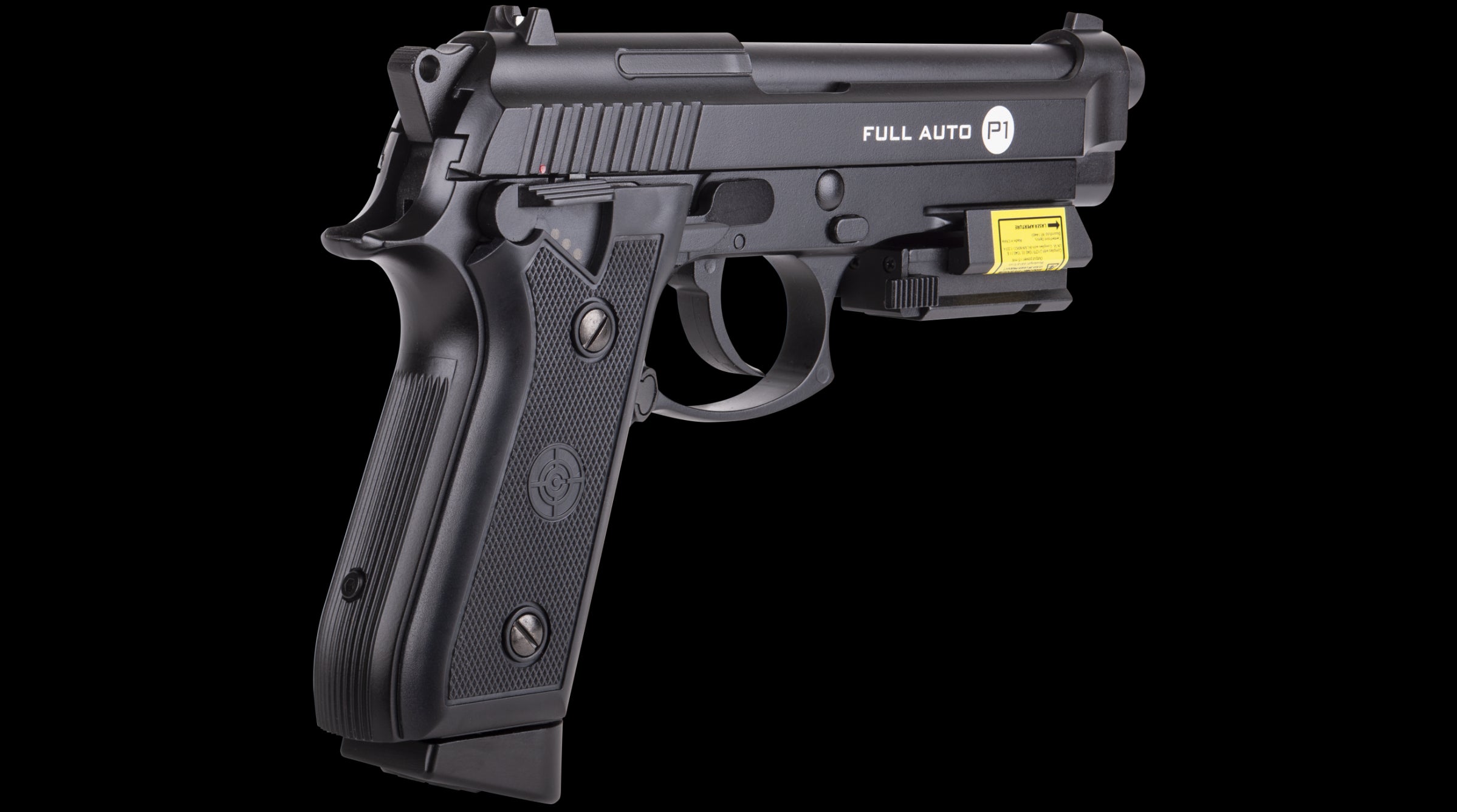 Pistola de aire Crosman P1 Automática Blowback Mira Laser 400fps