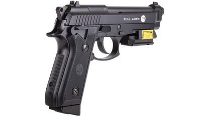 Pistola de aire Crosman P1 Automática Blowback Mira Laser 400fps Crosman