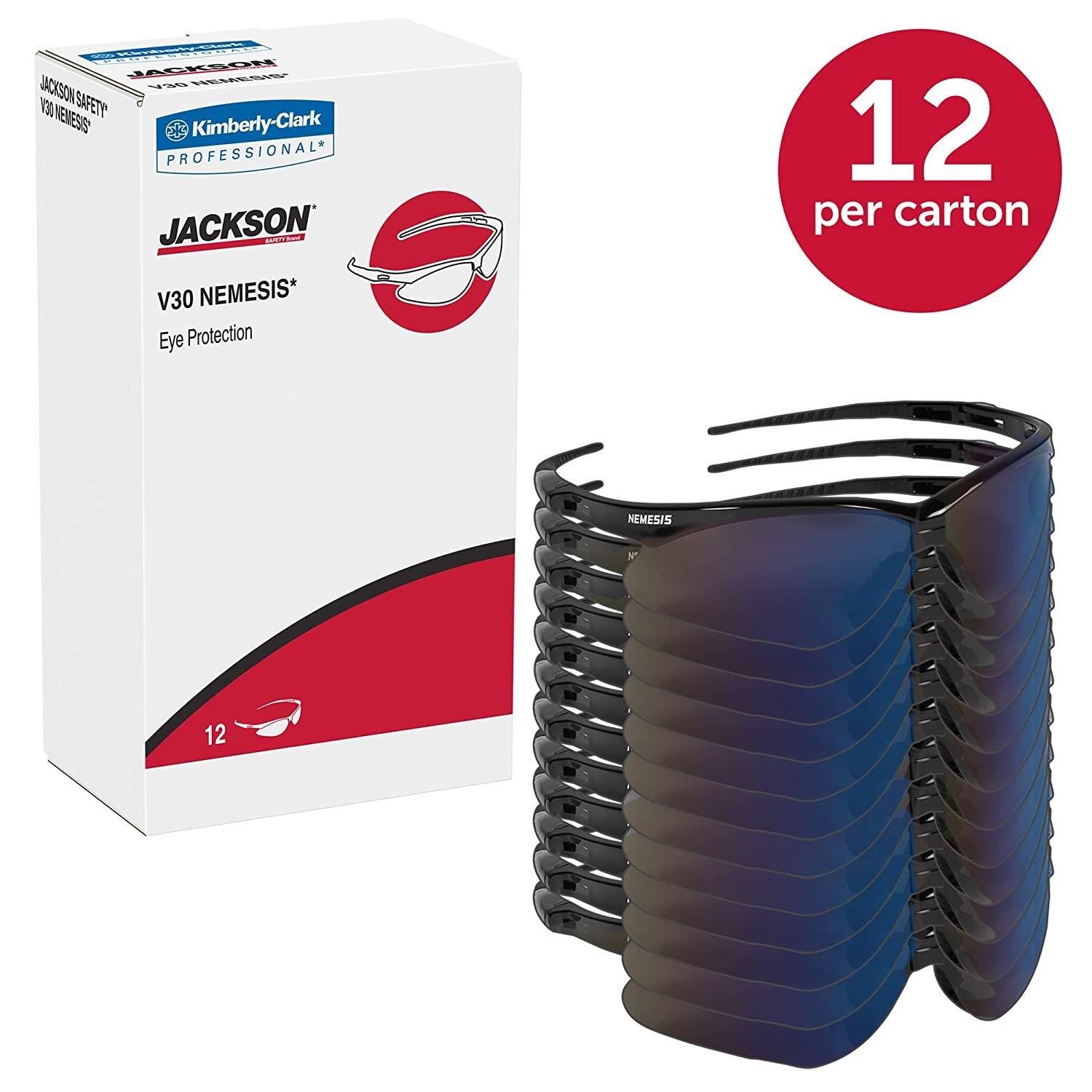 Lentes de protección Nemesis Kleenguard Azul Espejo UVA UVB