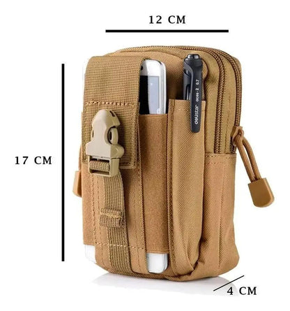 Mochila Bolso Táctico Militar Para Celular Monedero Residen Evil Militaría