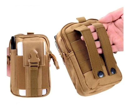 Mochila Bolso Táctico Militar Para Celular Monedero Residen Evil Militaría
