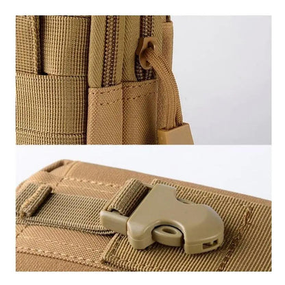 Mochila Bolso Táctico Militar Para Celular Monedero Residen Evil Militaría