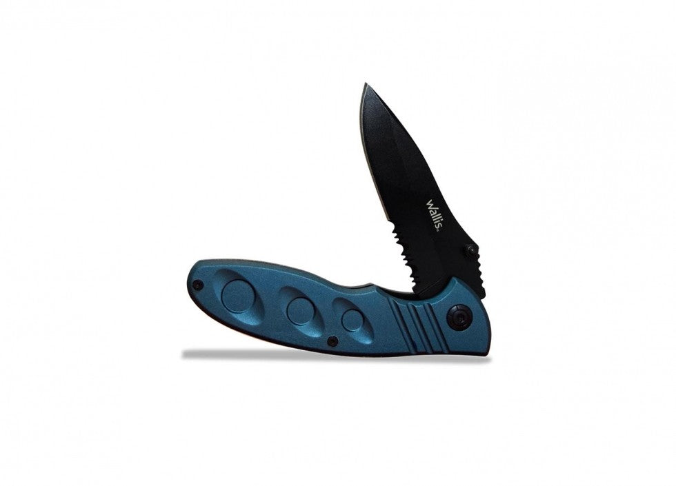 Cuchillo Navaja Tactica Militar Con Clip Wallis Acero