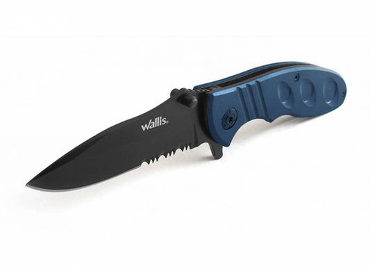 Cuchillo Navaja Tactica Militar Con Clip Wallis Acero