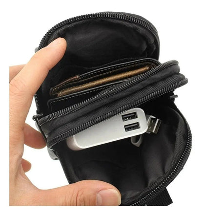 Mochila Bolso Táctico Militar Para Celular Monedero Residen Evil Militaría