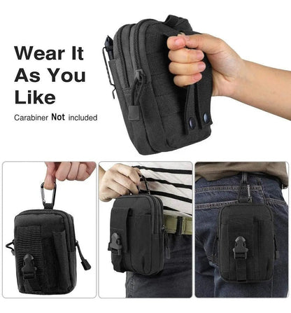 Mochila Bolso Táctico Militar Para Celular Monedero Residen Evil Militaría