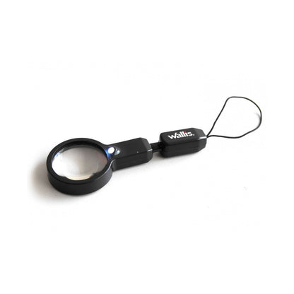 Mini Lupa Led Wallis 3x Campismo Camping Portátil Lampara Wallis