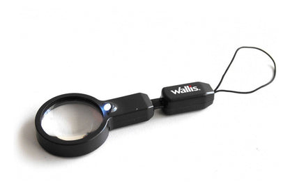 Mini Lupa Led Wallis 3x Campismo Camping Portátil Lampara Wallis
