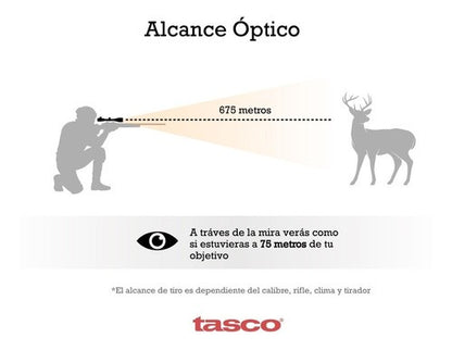 Mira Telescópica Sportsman 3-9X50MM Tasco