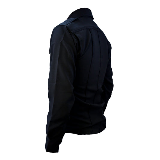 Camisa Táctica Uniforme Azul Marino Manga Larga Policía