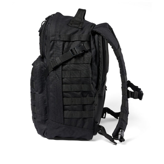Mochila 5.11 Rush 24 Backpack 37L 2.0 negro de manera lateral