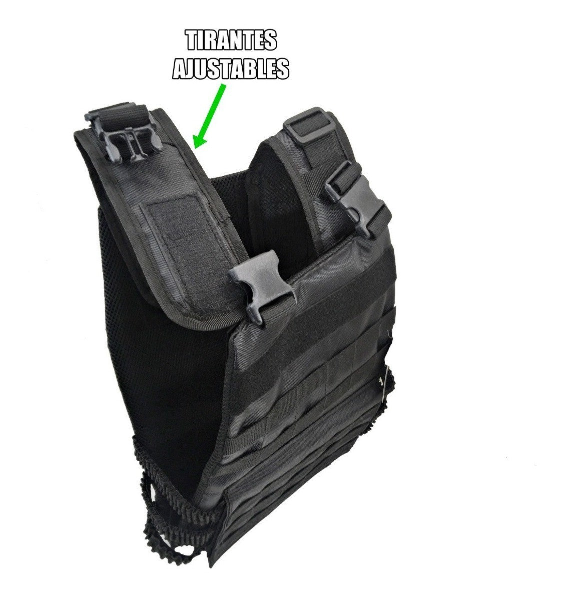 Chaleco Táctico Porta Placa Fbi Pechera