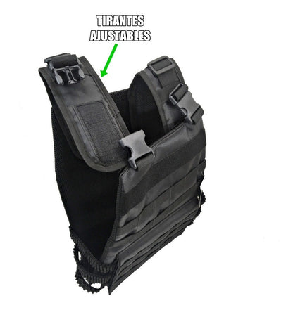 Chaleco Táctico Porta Placa Fbi Pechera