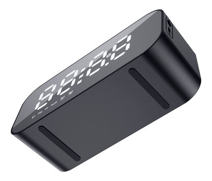 Reloj Despertador Bluetooth Con Bocina Recargable Usb Tedge Tedge