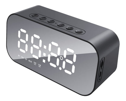 Reloj Despertador Bluetooth Con Bocina Recargable Usb Tedge Tedge