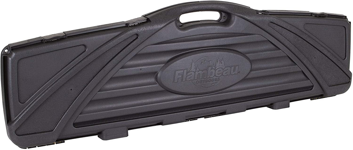Estuche Rígido Para Guardar Doble Rifle Escopeta Flambeau