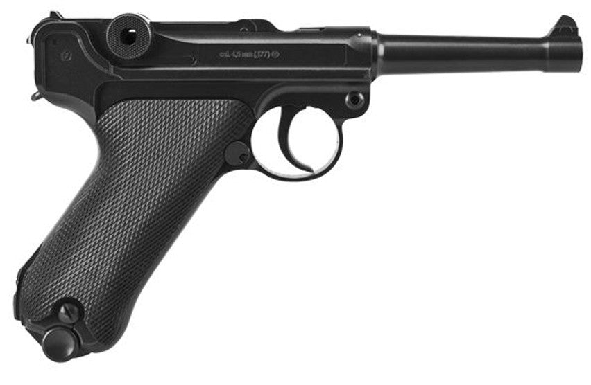 Pistola Luger Legends P08 Negra C02 Bbs Cal.177