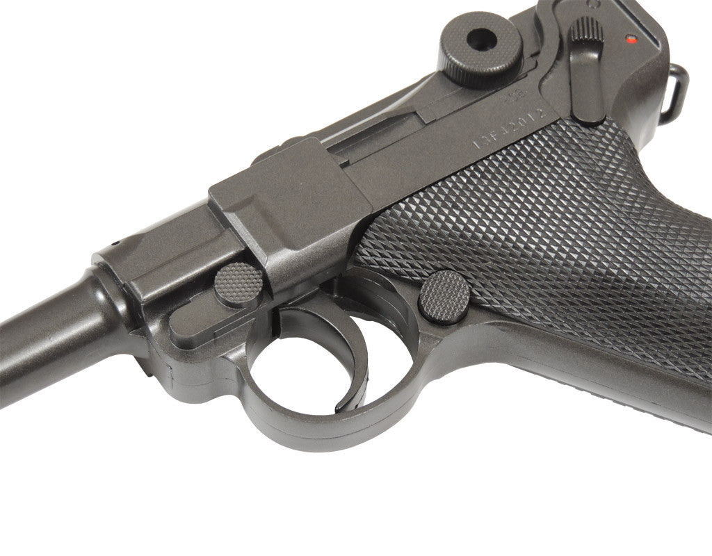 Pistola Luger Legends P08 Negra C02 Bbs Cal.177