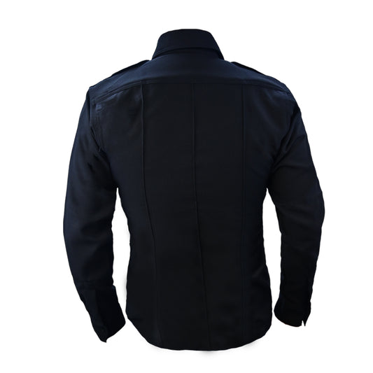 Camisa Táctica Uniforme Azul Marino Manga Larga Policía