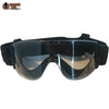 Goggle Chopper Táctico Militar Motociclismo 3 Micas