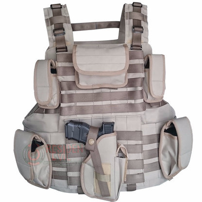 Chaleco Tactico Con Portaplaca Portapanel