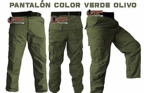 Pantalón Othan Táctico Colores Lisos Policiaco Militar