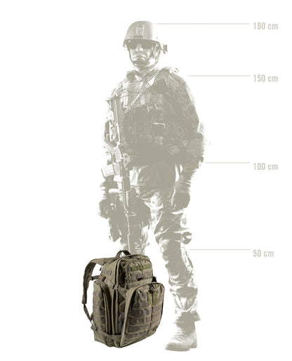 Mochila 5.11 Rush 72 Modelo 2.0 55L 5.11 Tactical